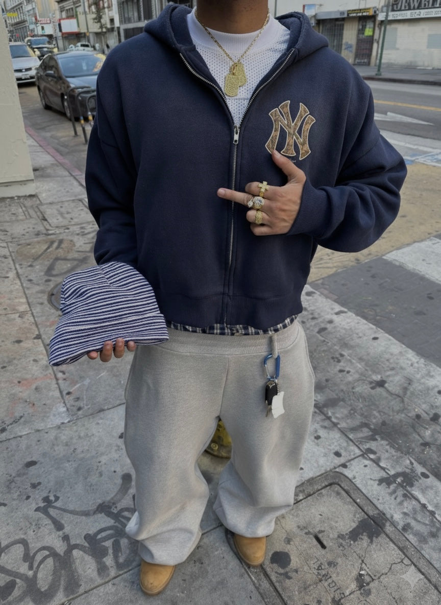 Yankee Camo Hiddn Hoodie