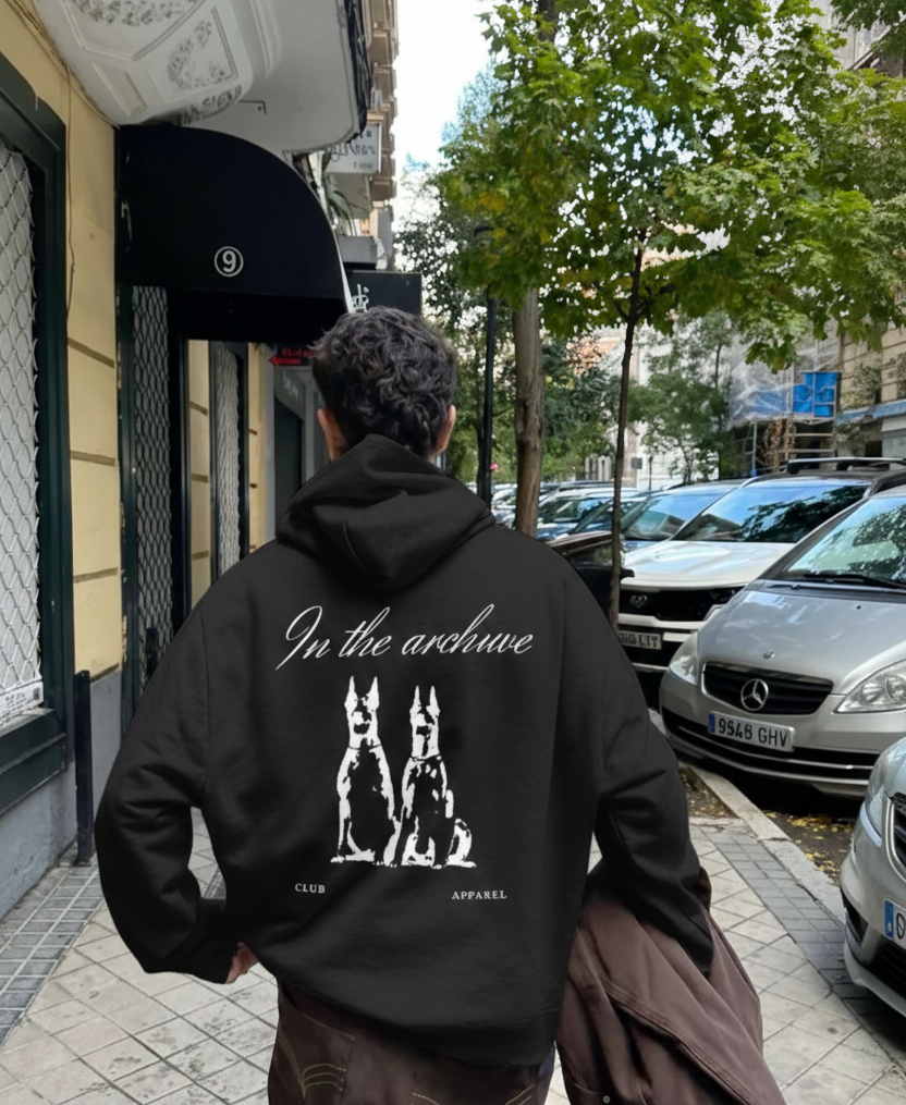Archived Blackout Oversized Hoodie