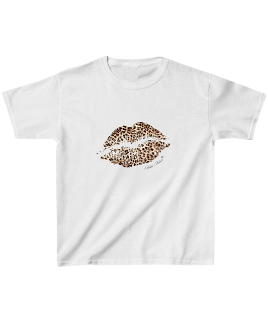 “Cheetah Kiss” Hiddn baby Tee