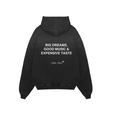 “Big Dreams” Black Fade Hiddn Hoodie