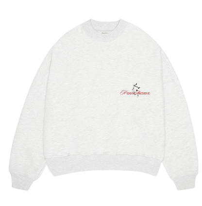 “To whom” Grey Sweater