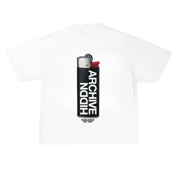 Hiddn Lighter Graphic Oversized Tee