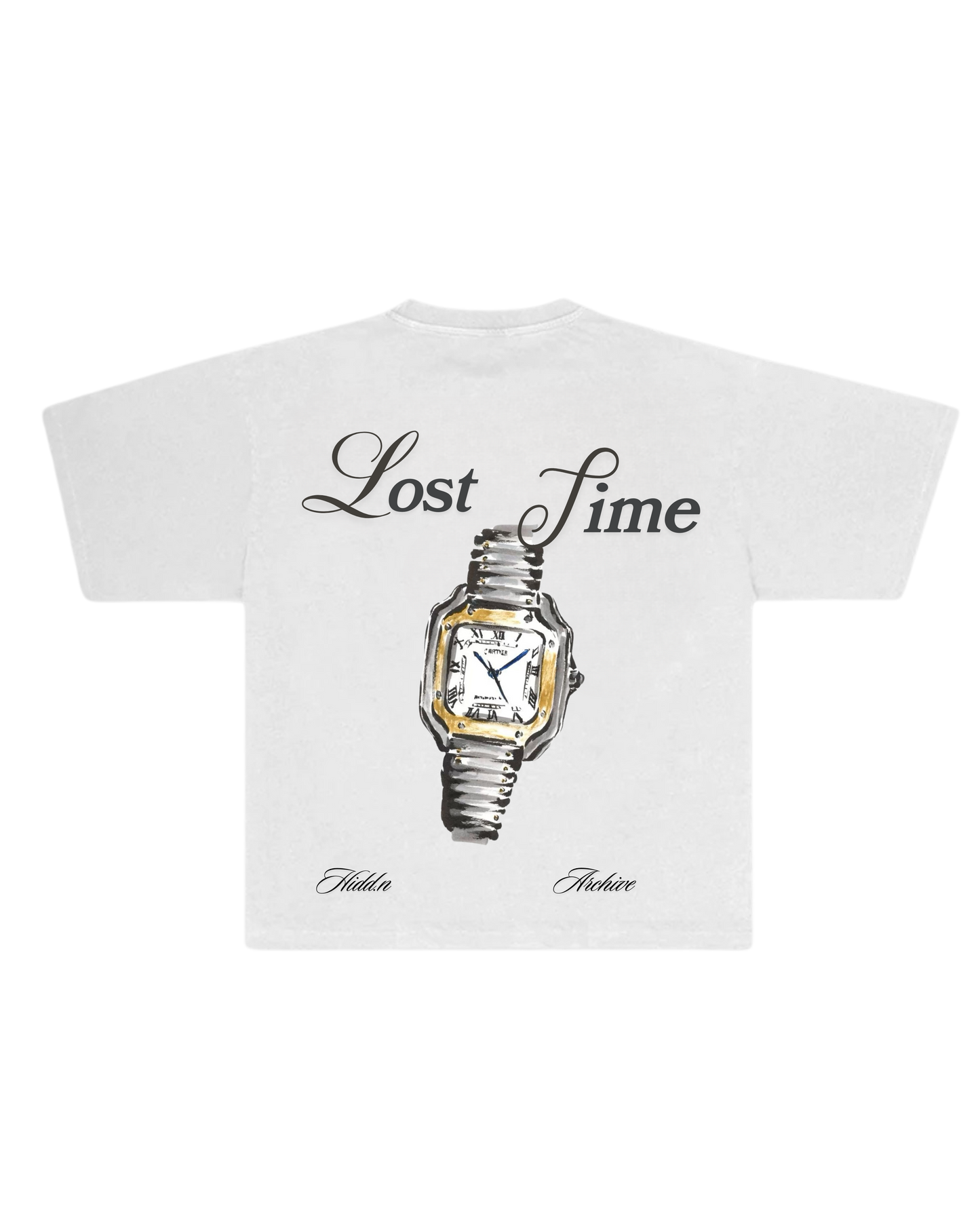 Hiddn “Lost Time” Blue Graphic Tee