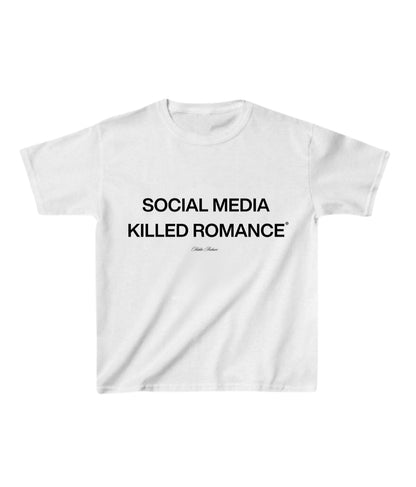 “Social media” Baby Tee