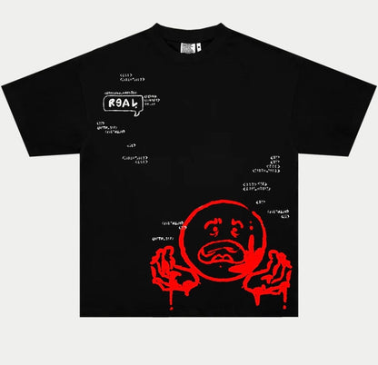 “Real” Graphic Vintage Wash Tee