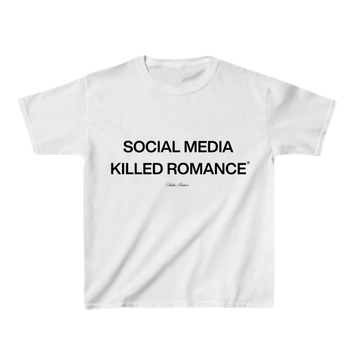“Social media” Baby Tee