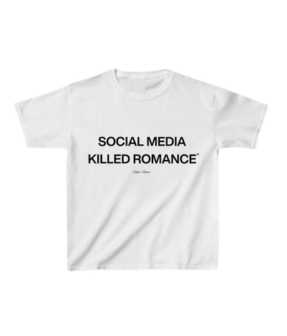“Social media” Baby Tee
