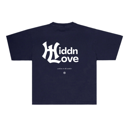 Yankees “Hiddn Love” Blue Tee
