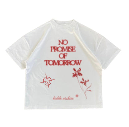“No promise” Thermal Graphic Tee