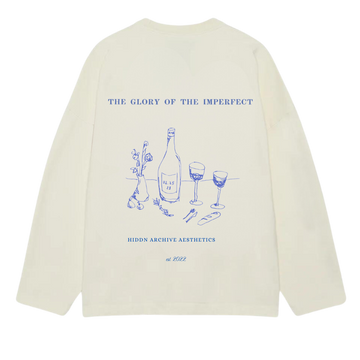 “Glory” Cream Long Sleeve Tee