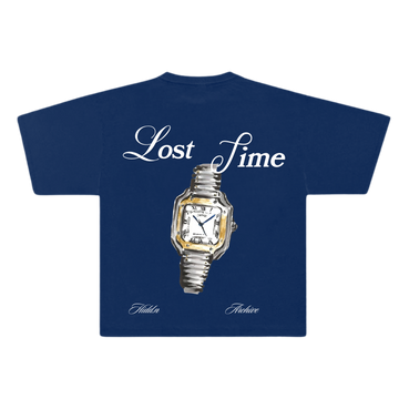 Hiddn “Lost Time” Blue Graphic Tee
