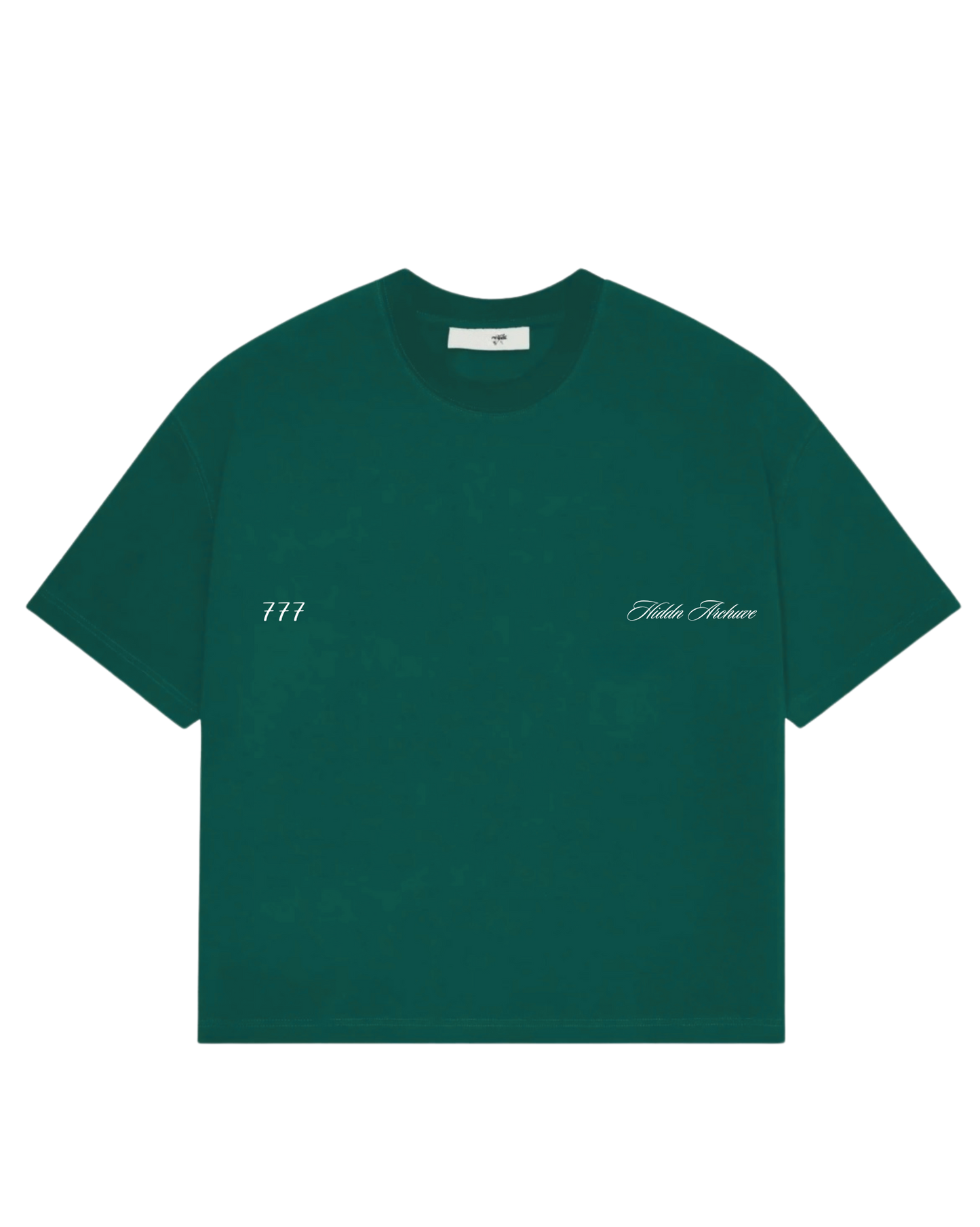 “Project 777” Tee Emerald Green