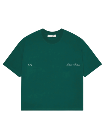 “Project 777” Tee Emerald Green