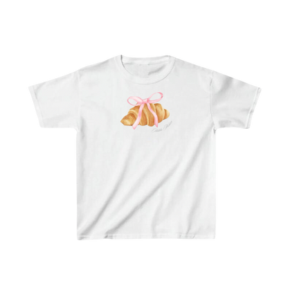 “Croissant” Girls Baby Tee