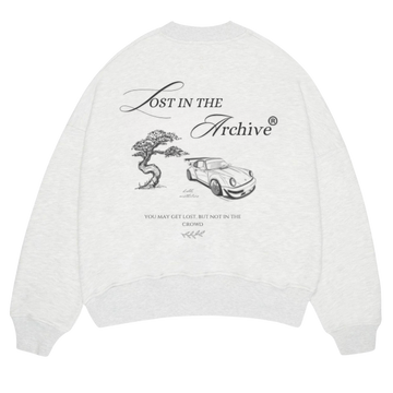 “Lost” Grey Statement Sweat Shirt
