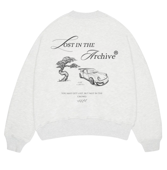 “Lost” Grey Statement Sweat Shirt