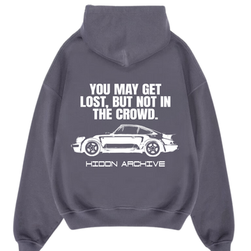 “Not in the crowd” Graphic Heavy Weight Hoodie.