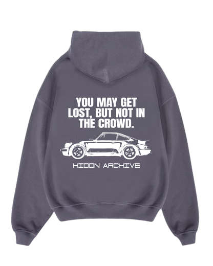 “Not in the crowd” Graphic Heavy Weight Hoodie.