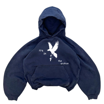 Boxy Vintage Wings Heavy hoodie