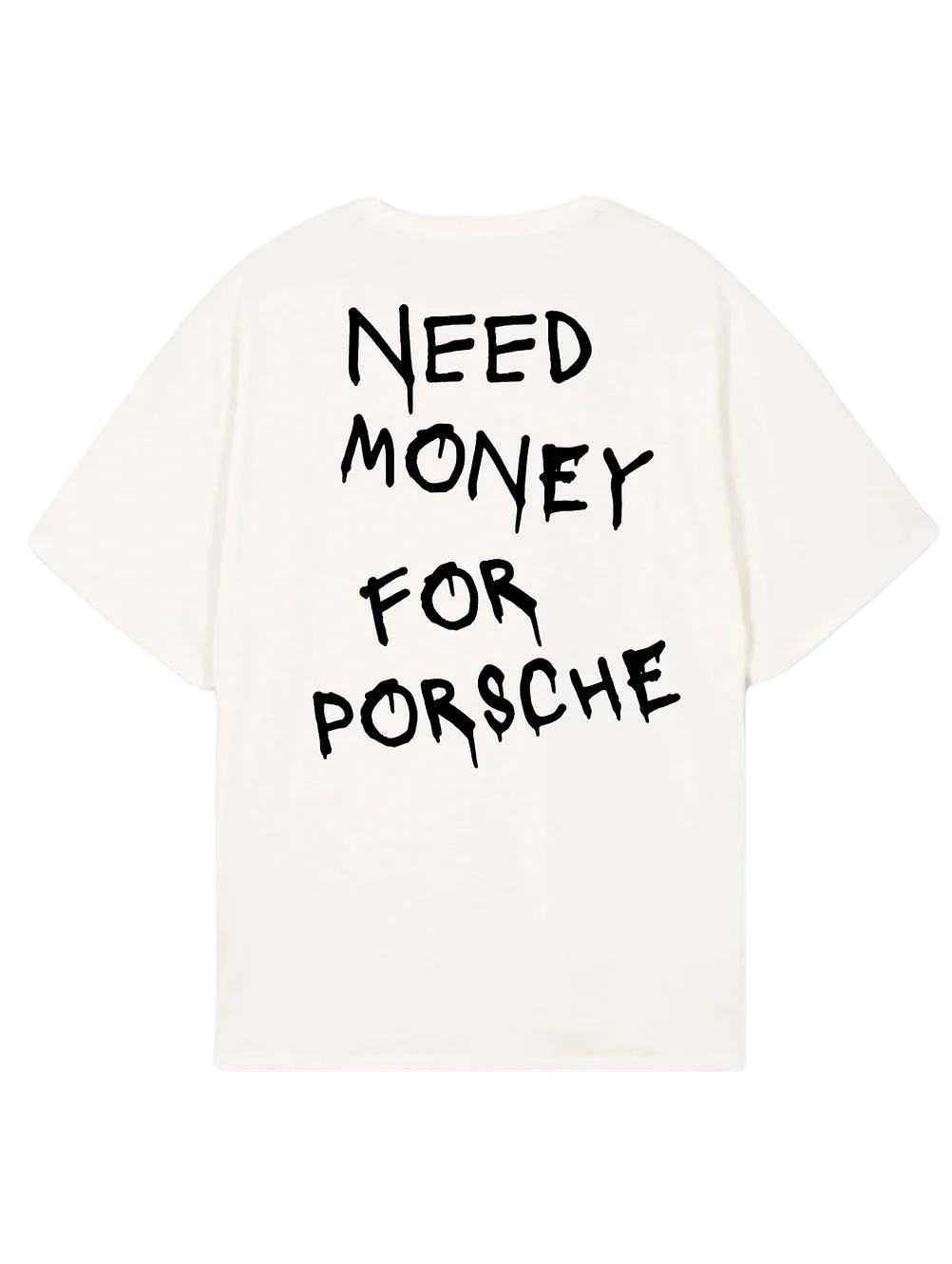 Porsche Oversized Graphic Tee Shirt
