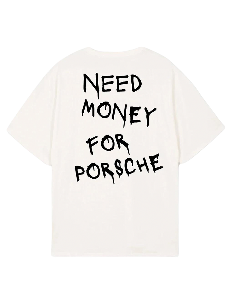 Porsche Oversized Graphic Tee Shirt