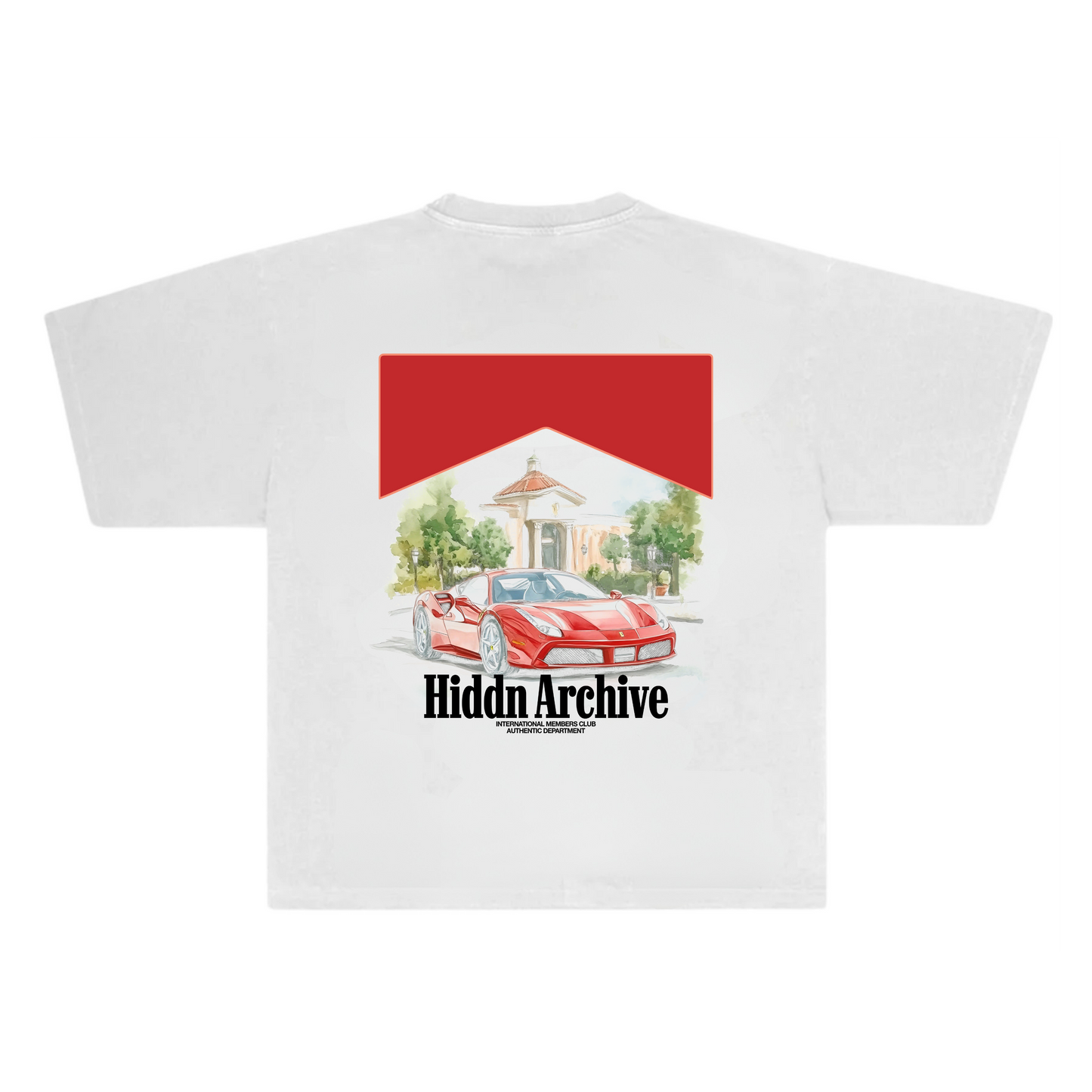 Hiddn “Monaco Marlboro” Graphic Tee
