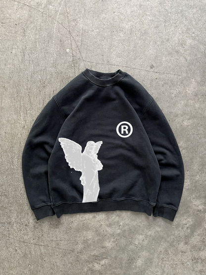 Hiddn Angel Oversized Luxury Crew Neck