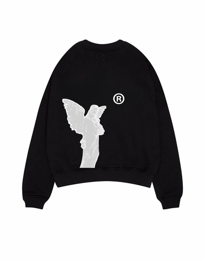 Hiddn Angel Oversized Luxury Crew Neck