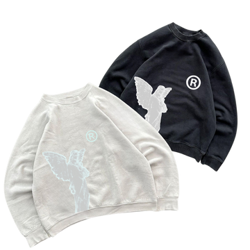 Hiddn Angel Oversized Luxury Crew Neck