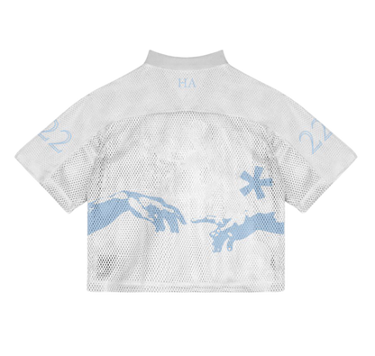 Hiddn Archive Cropped Varsity Jersey