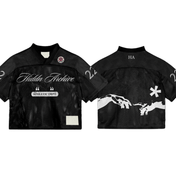 Hiddn Archive Cropped Varsity Jersey