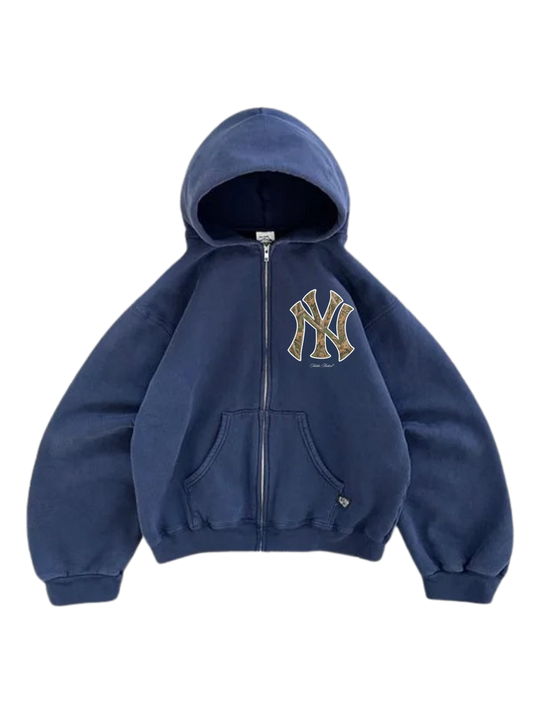Yankee Camo Hiddn Hoodie