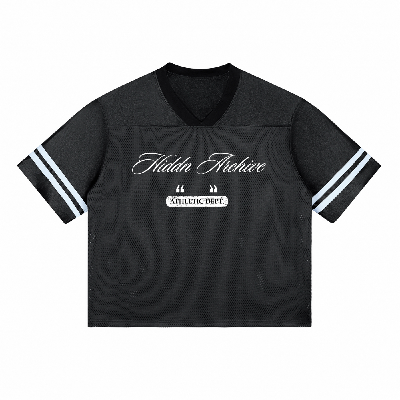 Hiddn Archive Cropped Varsity Jersey