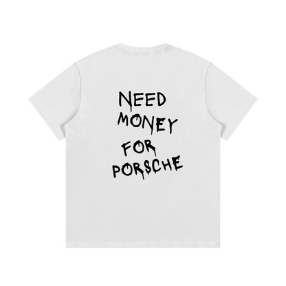 Porsche Oversized Graphic Tee Shirt