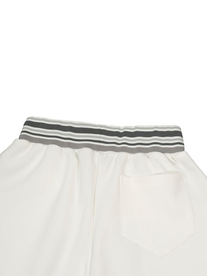 Hiddn Striped Waist Wide Leg Pants